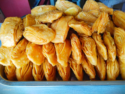 Puri Khaja (Maha Prasad / Pheni Khaja)