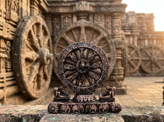 Sun Temple Wheel || Kalinga Chakra || Konark Temple || ABKNRS || Small Size || Odisha